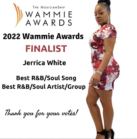DogFace Records very own Jerrica White is a finalist for the 2022 Wammie Awards.480x486