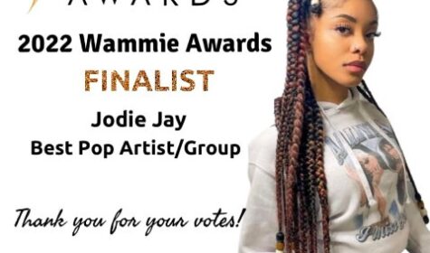 DogFace Records very own Jodie Jay is a finalist for the 2022 Wammie Awards. 480x481