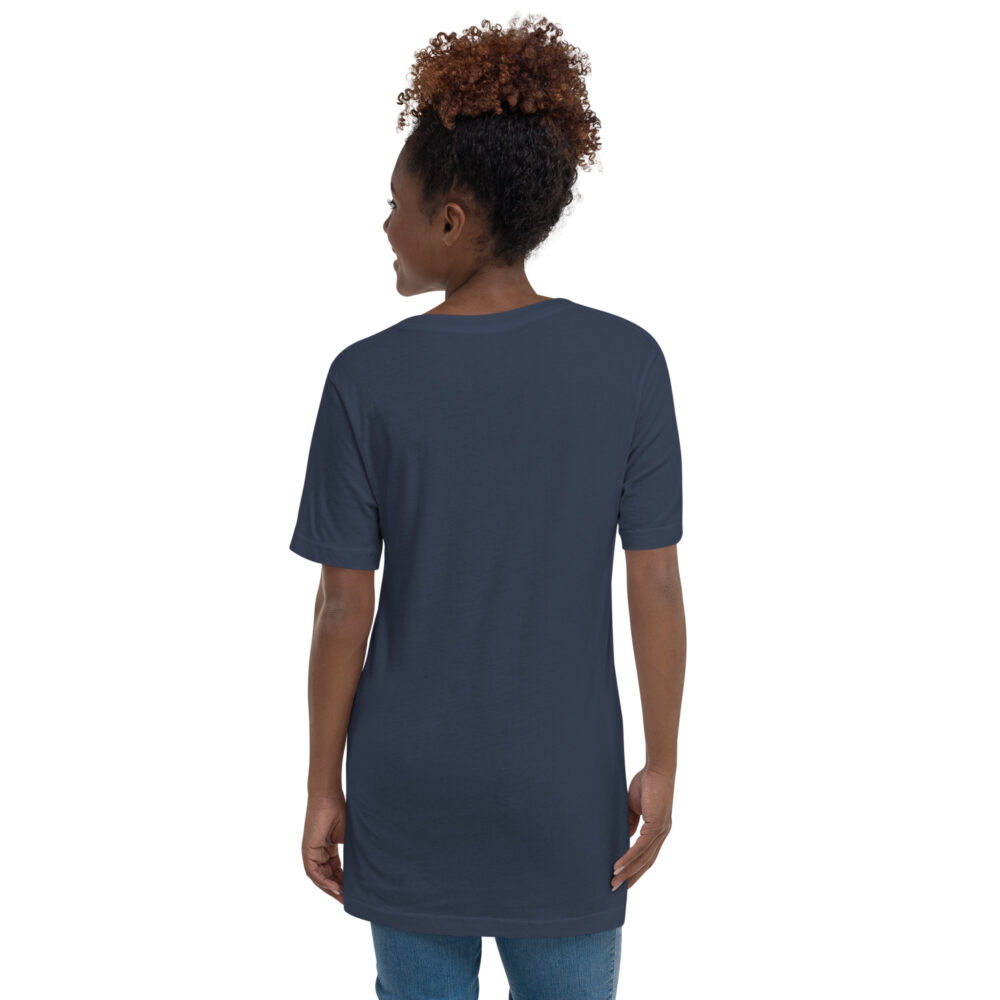 Unisex Short Sleeve V-Neck T-Shirt - Image 6